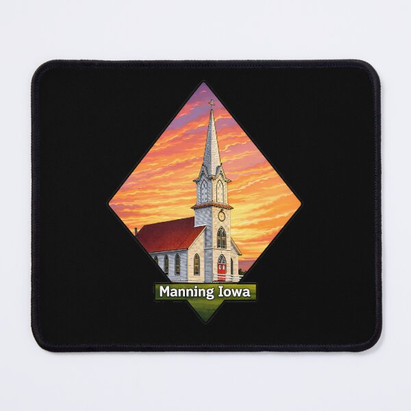 Item preview, Manning Iowa designed and sold by Broken Antler Designs .