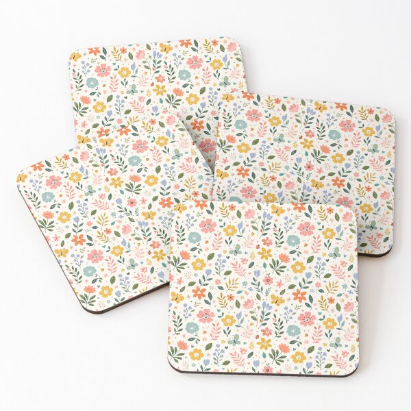Item preview, Retro Floral Pattern Phone Case Gift For Mom | Vintage Butterfly Flower Journal Gift For Students | Boho Botanical Art Tote Bag Gift For Teachers | Colorful Retro Garden Blanket designed and sold by VivaFy.
