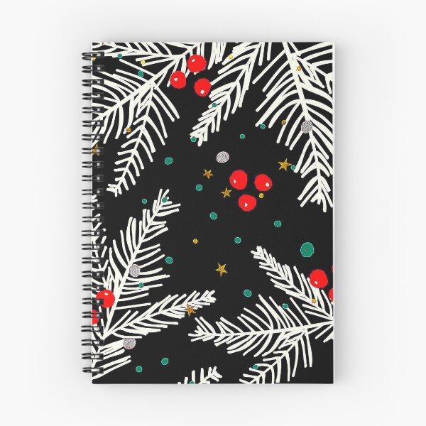 Item preview, Christmas Snowy Branches With Red Berries Holiday Pattern designed and sold by DEC02.