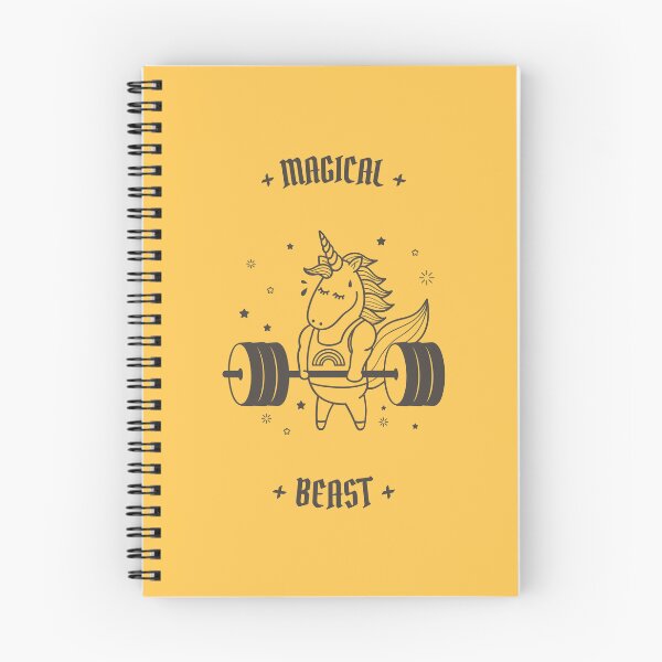 Item preview, Magical Beast - Unicorn Lifting Weights - Gym Workout Gear designed and sold by Mad Mimzy Designs .