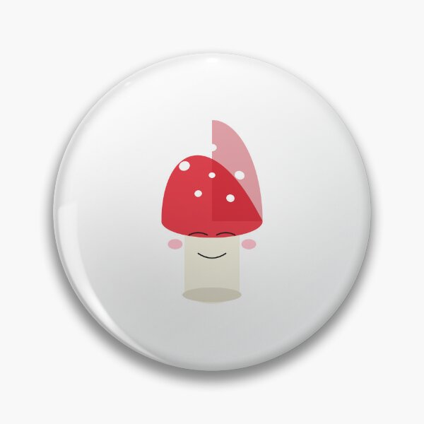 Item preview, Lindo y feliz hongo rojo Kawaii Cottagecore Seta designed and sold by CartX Global Inc.