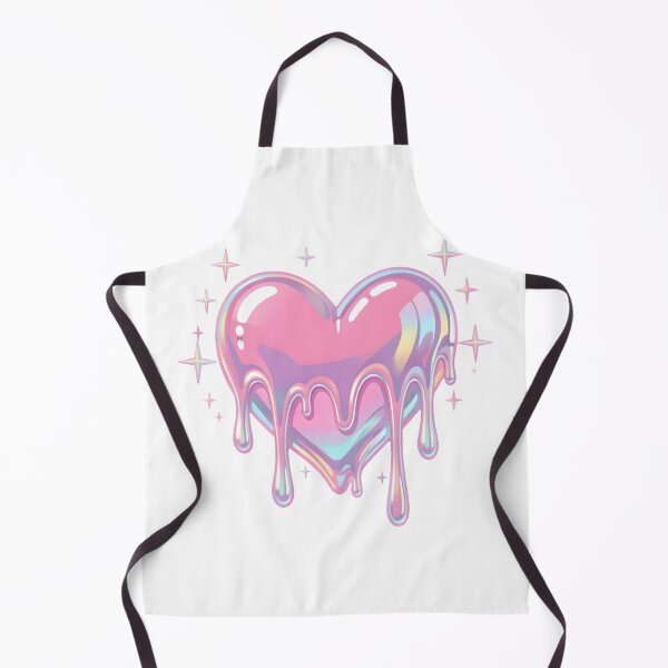 Item preview, Dripping Holographic Pastel Heart Aesthetic designed and sold by KCasual.