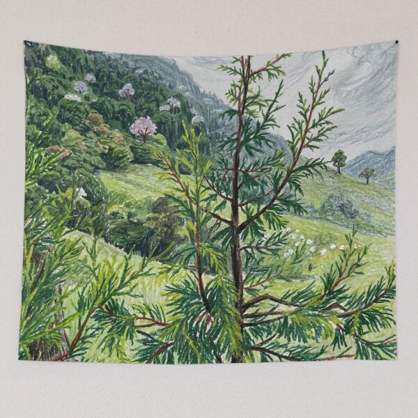 Item preview, Valley from the summit designed and sold by CristianCEB.