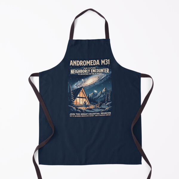 Item preview, Andromeda Galaxy M31 Retro NASA Travel Poster designed and sold by RetroRewind Studio.