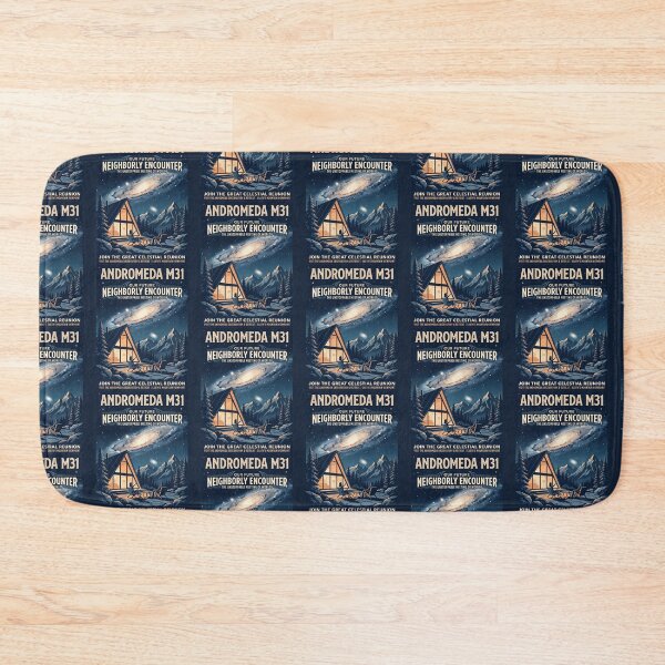 Item preview, Andromeda Galaxy M31 Retro NASA Travel Poster designed and sold by RetroRewind Studio.