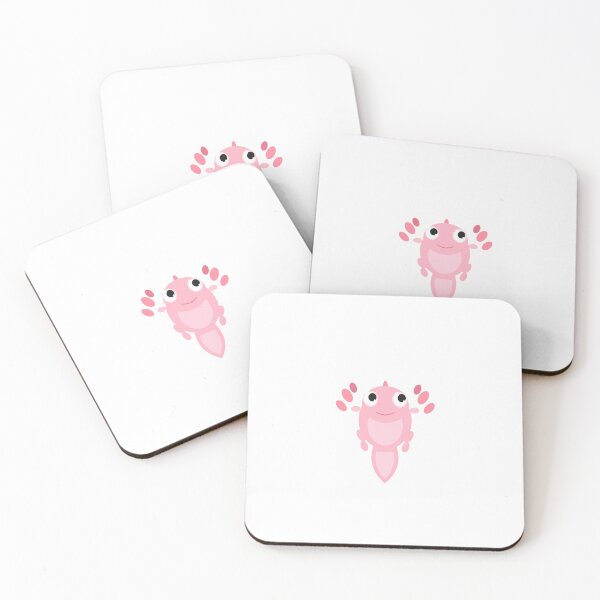 Item preview, Adorable Pink Axolotl Cute Kawaii Sea Creature Art designed and sold by CartX Global Inc.
