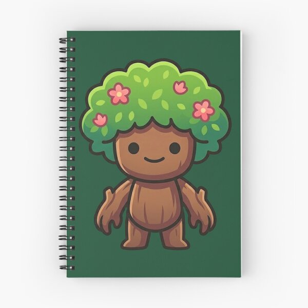 Item preview, Cute Tree Spirit Character designed and sold by MarlonOspinaStore.