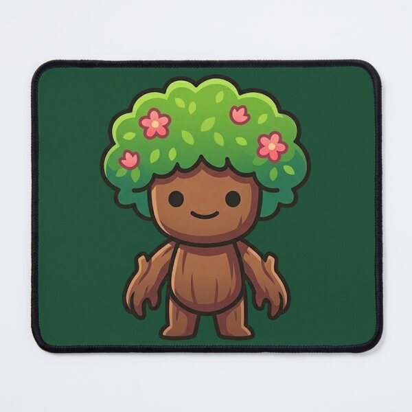 Item preview, Cute Tree Spirit Character designed and sold by MarlonOspinaStore.