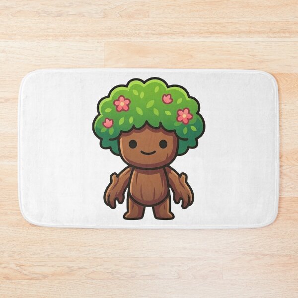 Item preview, Cute Tree Spirit Character designed and sold by MarlonOspinaStore.