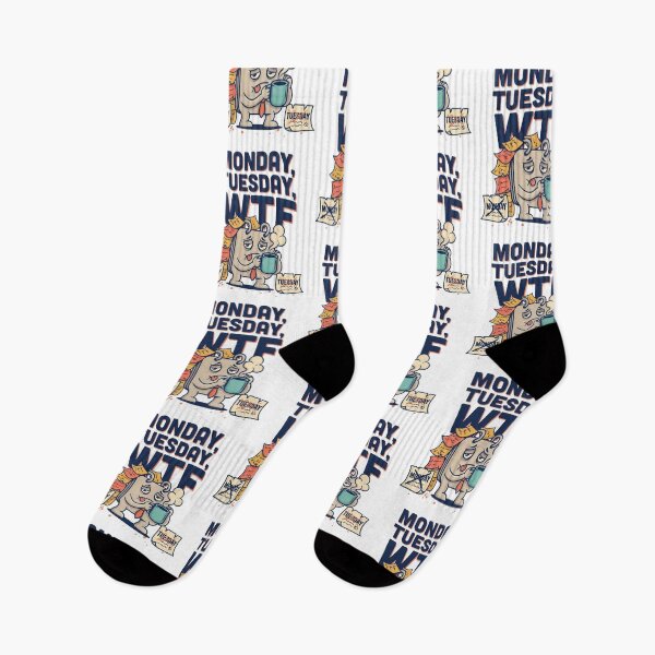 Item preview, After Monday and Tuesday Even the Calendar Says WTF designed and sold by Savage-Apron.