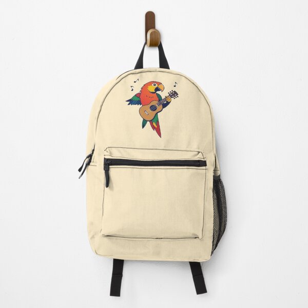 Item preview, Cute Parrot Playing Ukulele Colorful Musical Songbird designed and sold by Tama-sirth.