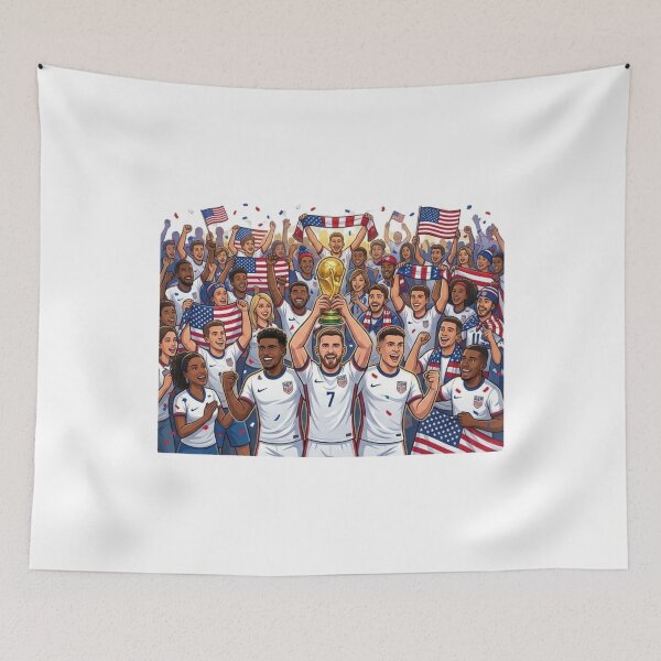 Item preview, USA Soccer Pride 2026 – Stars, Stripes & Football Passion designed and sold by Wear Sculpt.