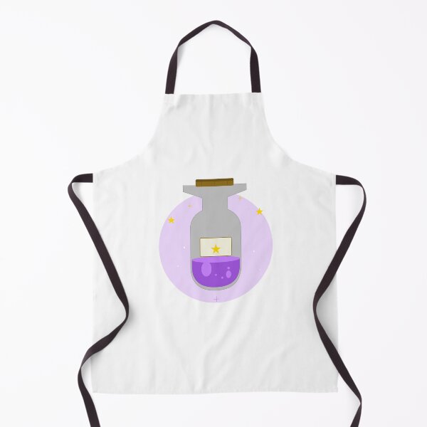 Item preview, Magical Purple Potion Bottle with Yellow Stars Kawaii Art designed and sold by CartX Global Inc.