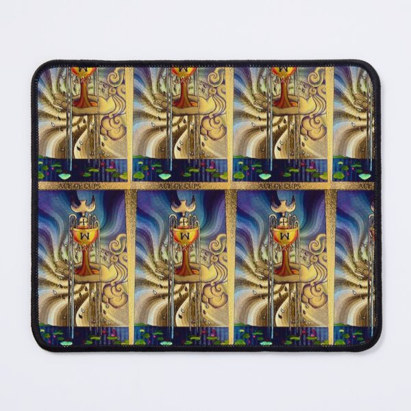 Item preview, Ace of Cups Tarot Card designed and sold by TheKorovaBar.