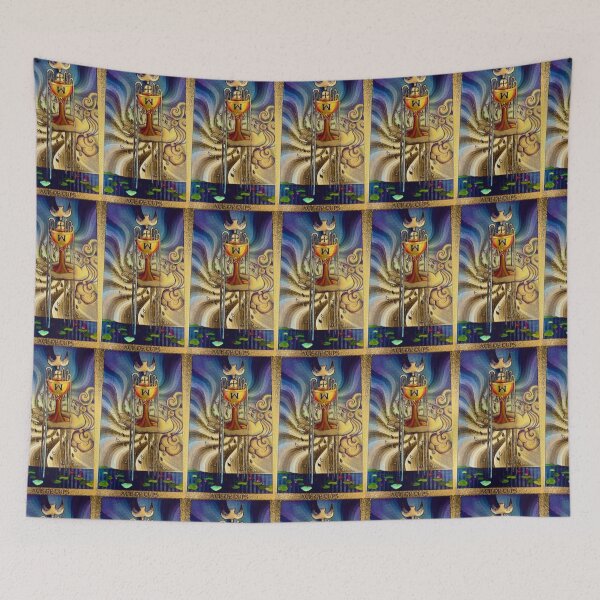 Item preview, Ace of Cups Tarot Card designed and sold by TheKorovaBar.