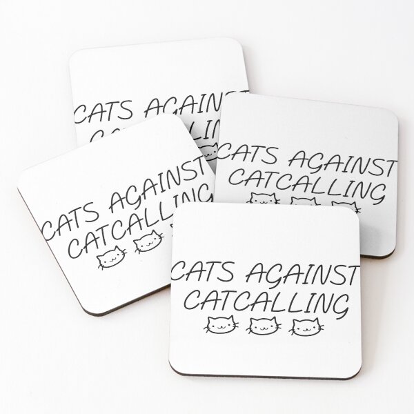 Item preview, Black Cats Against Catcalling designed and sold by jeminamarina.