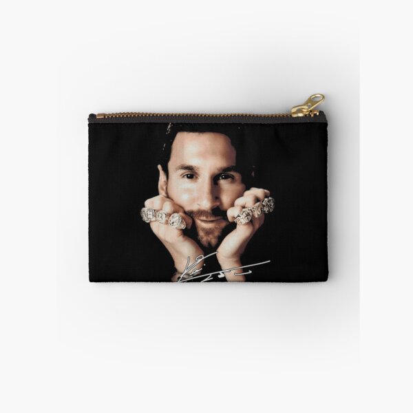 Item preview, Lionel Messi 8 Gold Rings GOAT Signature designed and sold by Soceitiz.