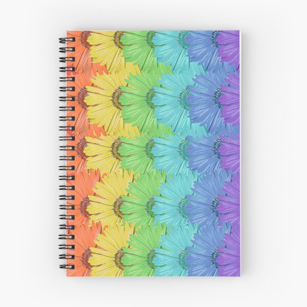 Item preview, Rainbow Daisies Colorful Botanical Daisy Flower Chakras Art 2 designed and sold by Sharon Cummings Art.