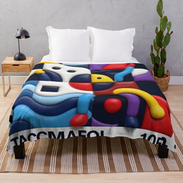 Item preview, abstract 5 round C stamp colorful geometric abstract design designed and sold by SmashingDeals.