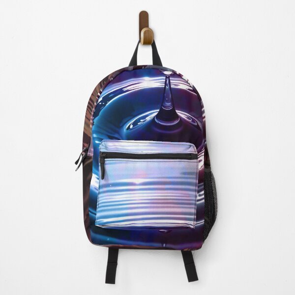 Item preview, Drop — Water Drop Still Life Print Blue Purple Ripple designed and sold by monolithstudio.