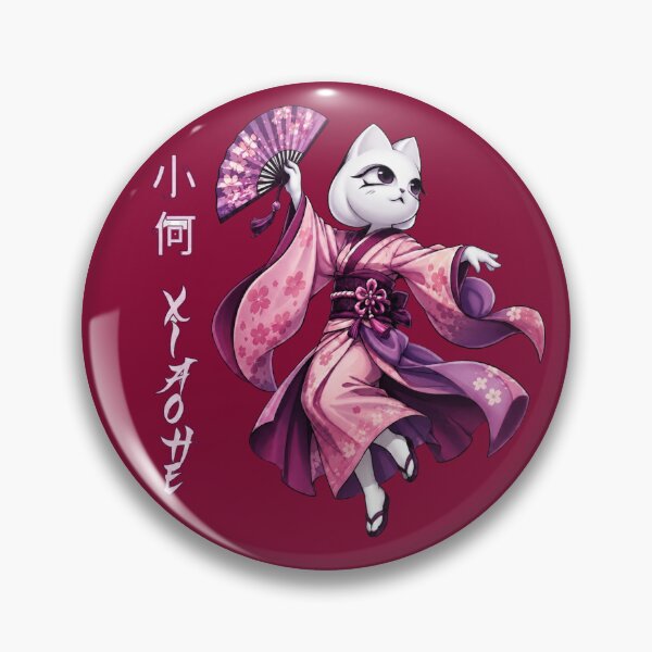 Item preview, Xiaohe, Sakura Rose version, a character from the video game Nine Sols, inspired by Japanese culture designed and sold by CherryOnTheSmile.