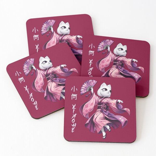 Aperçu de l'œuvre Xiaohe, version Sakura Rose, personnage de jeu vidéo Nine Sols, inspiration japonaise créée et vendue par CherryOnTheSmile.
