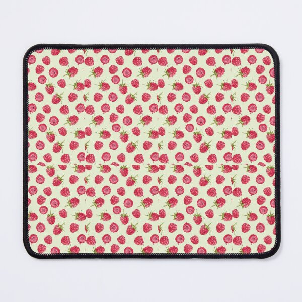 Item preview, Vintage Raspberry Botanical Watercolor Fruit Pattern designed and sold by Cleairydelulu.