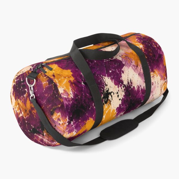 Item preview, Golden Plum Fusion – Abstract Texture in Plum and Ocher designed and sold by Ingorgia.