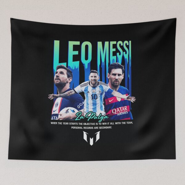 Item preview, Leo Messi La Pulga designed and sold by Soceitiz.