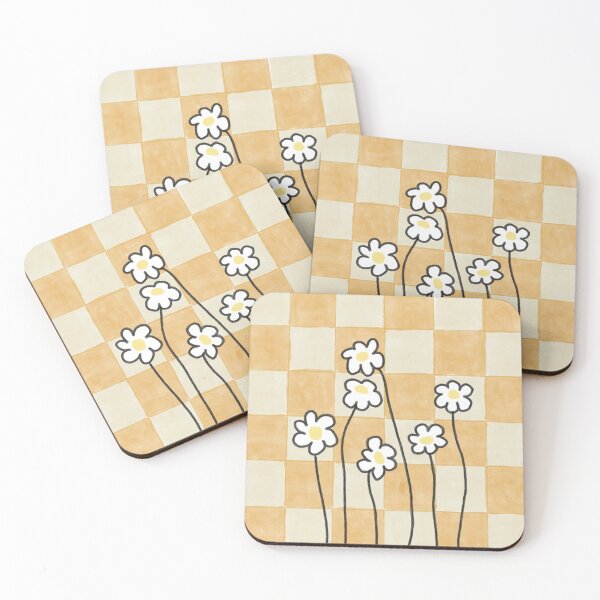 Item preview, Checkered Daisies designed and sold by Travelerspalm.