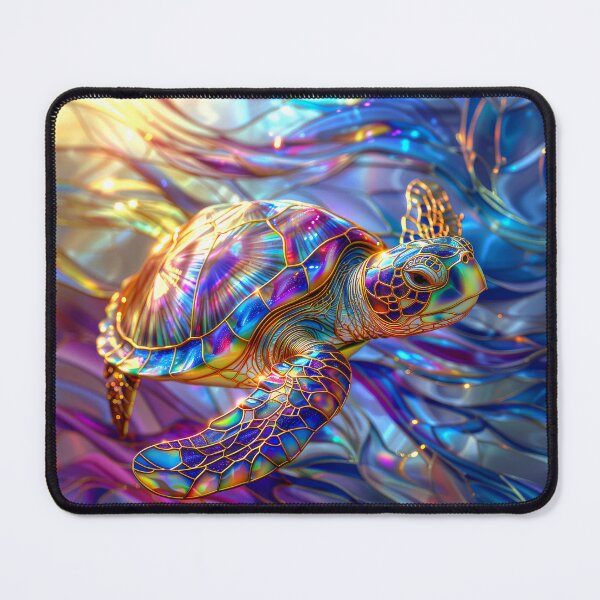 Item preview, Sea Turtle Stained Glass Art designed and sold by MargaretWiktor.