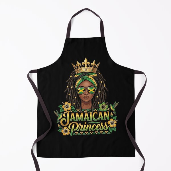 Item preview, Jamaican Princess Black Girl Magic Melanin Pride Caribbean Roots designed and sold by Antdoodle.