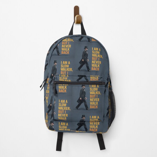 Item preview, "I Am a Slow Walker, But I Never Walk Back" - President Abraham Lincoln Inspired Quote Art designed and sold by Donsean22.