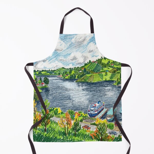 Item preview, The lake that dresses the village designed and sold by CristianCEB.