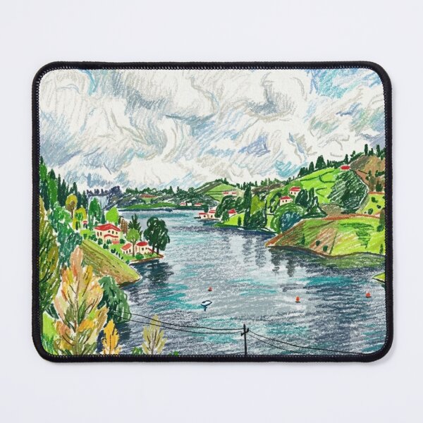 Item preview, Melting afternoon at the lake designed and sold by CristianCEB.