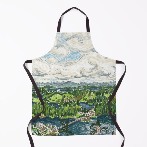Item preview, Poem of the sky over the lake designed and sold by CristianCEB.