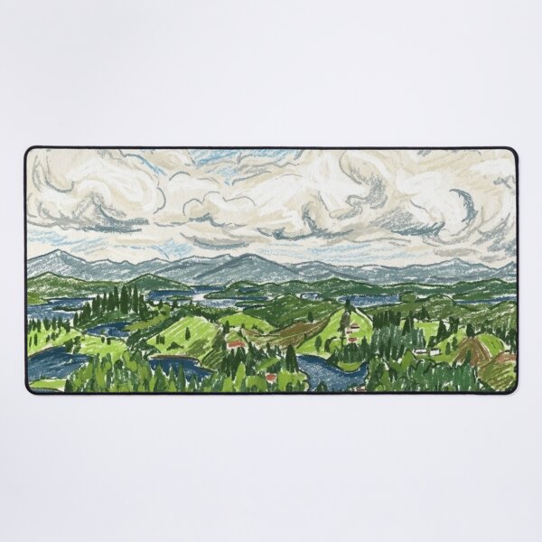 Item preview, Poem of the sky over the lake designed and sold by CristianCEB.