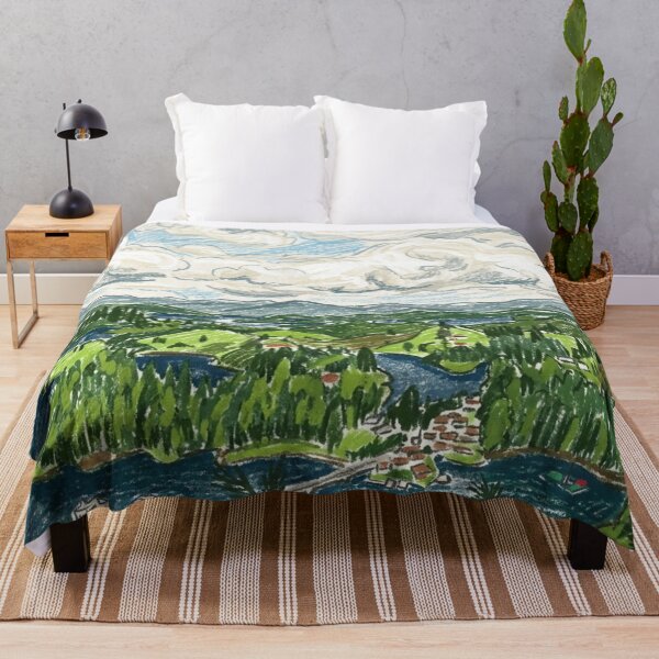 Item preview, Poem of the sky over the lake designed and sold by CristianCEB.