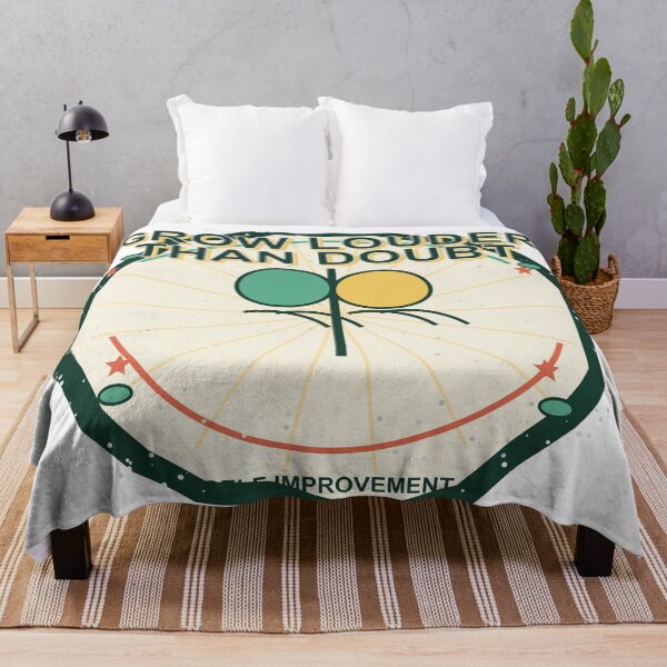 Item preview, Grow Louder Than Doubt Self Improvement Design designed and sold by houseoflushella.