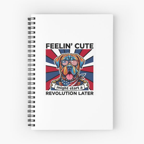 Item preview, Funny Neapolitan Mastiff Patriotic Dog Meme – Feelin Cute Revolution July 4th designed and sold by The Real Life Symphony.