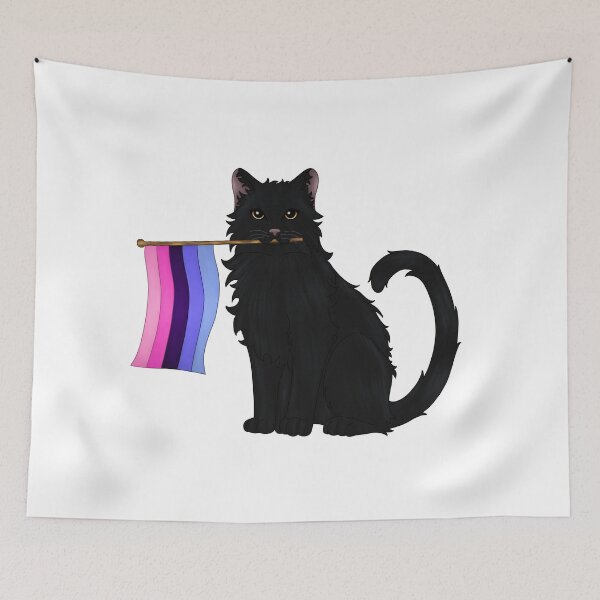 Item preview, Omnisexual Cat designed and sold by 333_venus_333.