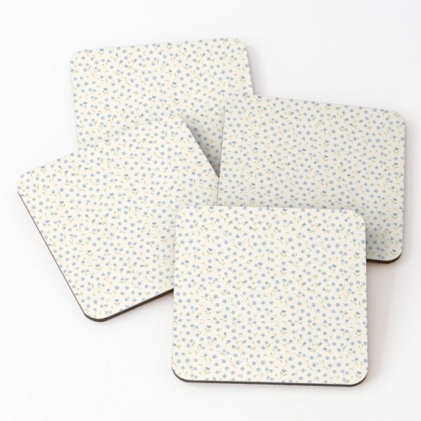 Item preview, Vintage Forget Me Not Blue Wildflowers Ditsy Floral Pattern designed and sold by Cleairydelulu.