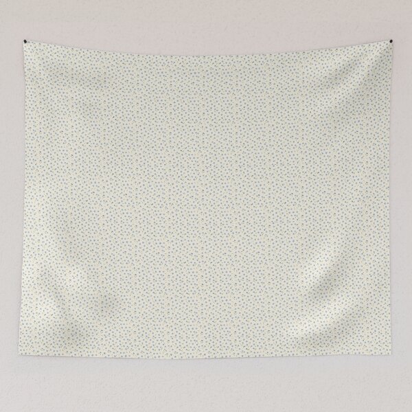 Item preview, Vintage Forget Me Not Blue Wildflowers Ditsy Floral Pattern designed and sold by Cleairydelulu.
