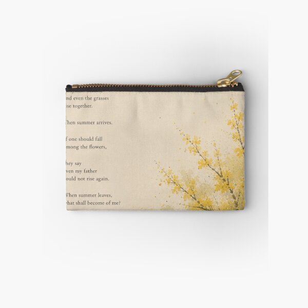 Item preview, Among the Flowers – Korean Poetry Watercolor Art Print designed and sold by joycrysstudio.