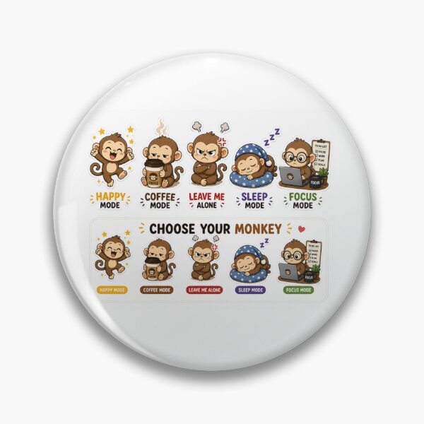 Item preview, Choose Your Monkey designed and sold by layalistoresa.