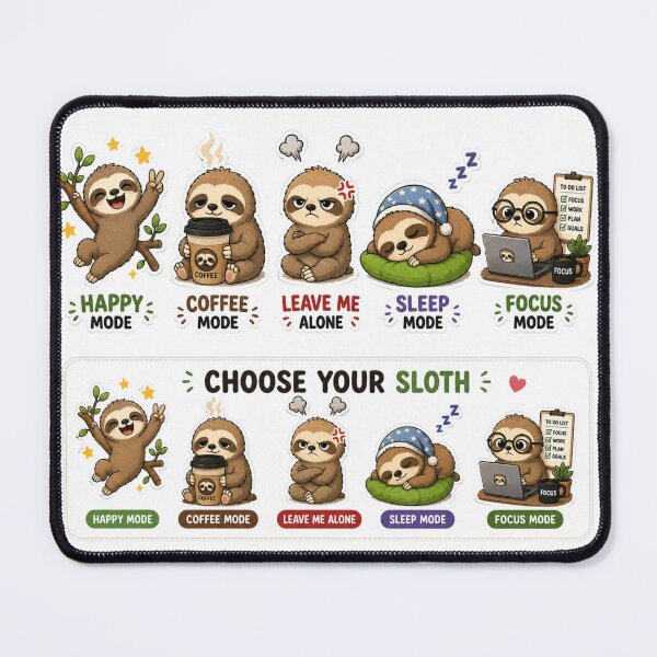 Item preview, Choose Your Sloth designed and sold by layalistoresa.