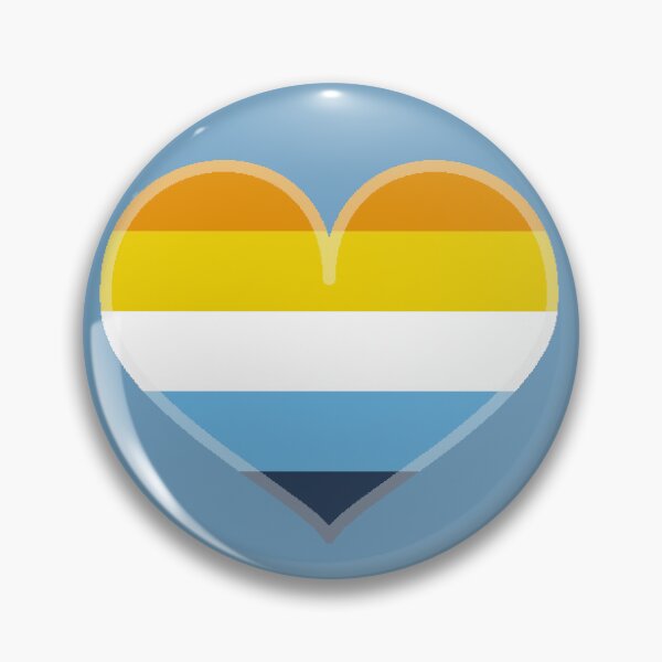 Item preview, AroAce Pride Heart [Blue Edition] designed and sold by Roxzania.