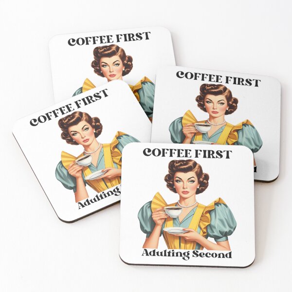 Item preview, Coffee First Adulting Second designed and sold by piendekmu.