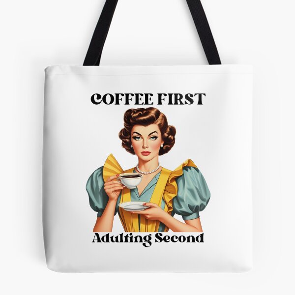 Item preview, Coffee First Adulting Second designed and sold by piendekmu.