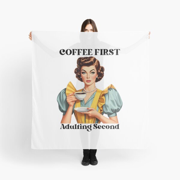 Item preview, Coffee First Adulting Second designed and sold by piendekmu.